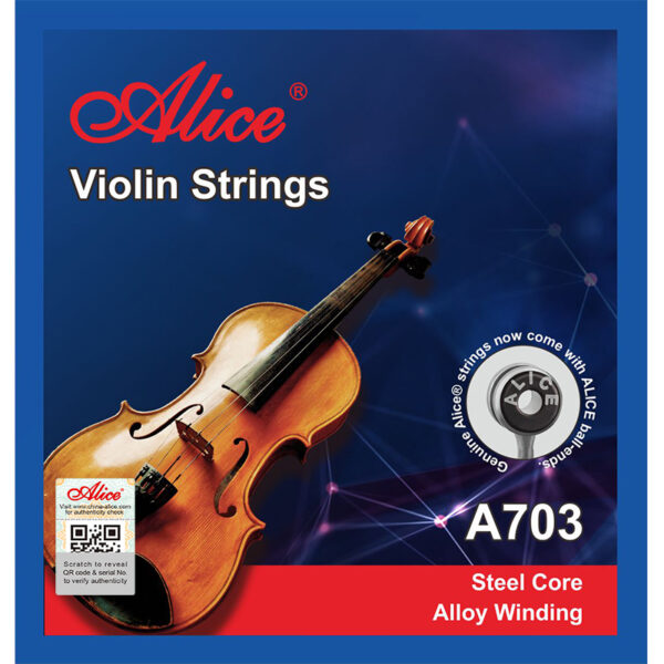 Alice - Juego Cuerdas Violin A703A