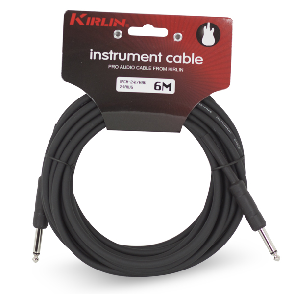 Kirlin - Cable Standart Instrumento Ipch-241-10M Jack - Jack 24 Awg