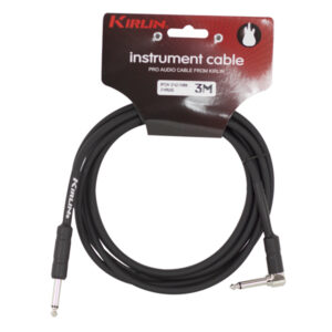 Kirlin - Cable Standart Instrumento Ipch-242-3M Jack - Jack Ang 24Awg