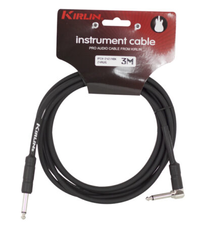Kirlin - Cable Standart Instrumento Ipch-242-3M Jack - Jack Ang 24Awg