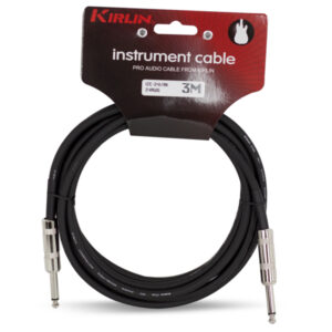 Kirlin - Cable Standart Instrumento Izc-241-10M Jack - Jack 24 Awg