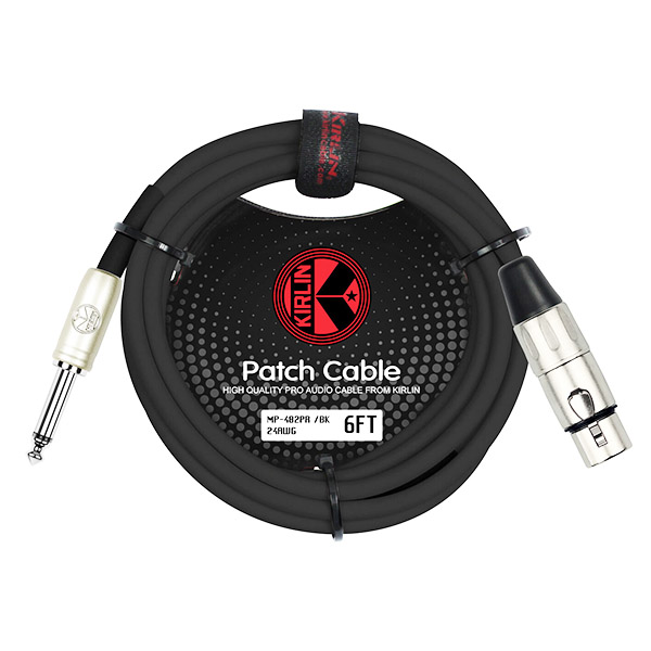 Kirlin - Cable Standart Micro Mp-482Pr-3M Jack Mono - Xlr F 24Awg Kirlin - Cable Standart Micro Mp-482Pr-3M Jack Mono - Xlr F 24Awg