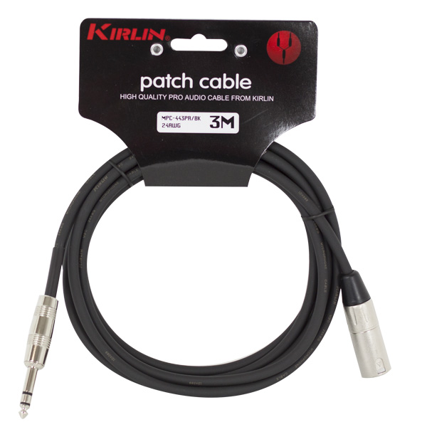 Kirlin - Cable Standart Micro Mpc-443Pr-6M Jack - Xlr M 24Awg