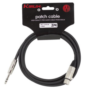 Kirlin - Cable Standart Micro Mpc-444Pr-3M Jack - Xlr F 24 Aw