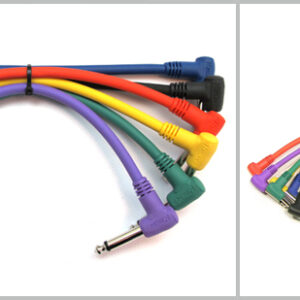 Kirlin - Juego 6 Cables I6-243-0.18M Jack Ang - Jack Ang 24