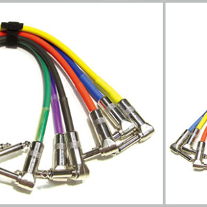 Kirlin - Juego 6 Cables Ipv6-243-0.18M Jack Ang - Jack Ang 24