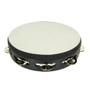 STF Classic - Pandereta Sencilla 25Cm C/Parche Negra Stf5070