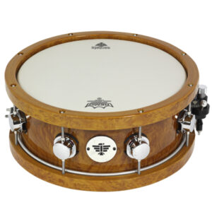 Santafe Drums - Caja Nature 13X5.6"Aros Sup.Map.Burl+Trick