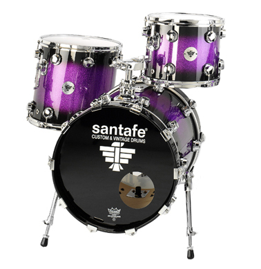 Santafe Drums - Kit Jazz Resurection 18-12-14 S/Caja S/Herrajes Sn0011