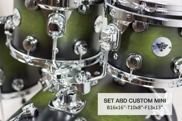 Santafe Drums - Set Abd Custom Mini 16X16/10X8/13X13F Ref. Sb0010