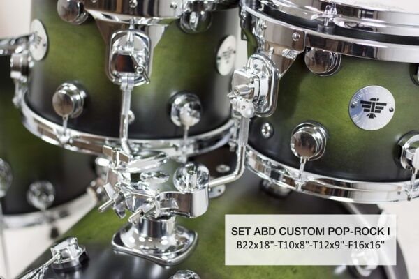 Santafe Drums - Set Abd Custom Pop-Rock I 22X18/10X8/12X9/16X16F Sb0050