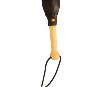 MAZA BOMBO BOLA CUERO COSIDA 40Ø